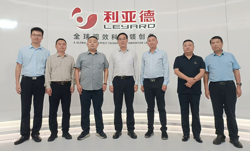 光山县县委书记李伟一行走访Ag亚洲集团，，共商文旅相助新蓝图