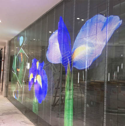 南昌高新手艺工业园 LED透明屏vClear项目