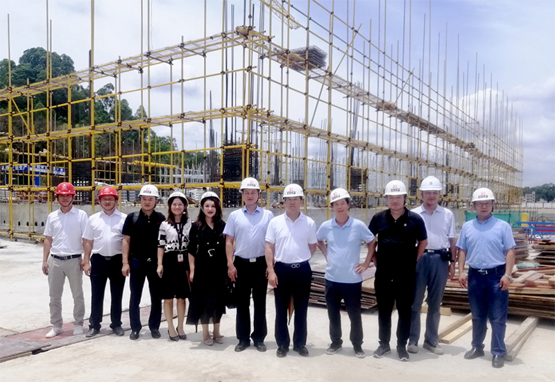 Ag亚洲集团董事长李军亲临集团南方总部在建项目视察