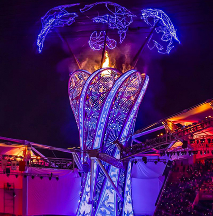 ?第七届天下武士运动会火炬塔项目